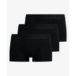 Bokserki Superdry (x3). Czarne bokserki Superdry, l, bez wzorów. Za 178.20 zł.