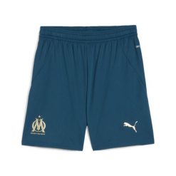 Młodzieżowe szorty Olympique Marsylia 24/25 PUMA Ocean Tropic Bold Blue. Niebieskia szorty Puma, m, bez wzorów, młodzieżowe. Za 224.00 zł.