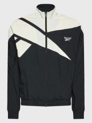 Reebok Kurtka przejściowa Vector HK7078 Czarny Regular Fit. Czarne kurtki Reebok, m, bez wzorów, z syntetyku, bez kaptura. Za 239.99 zł.