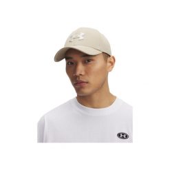Czapka Z Daszkiem Męska Under Armour Sportowa Z Logo Blitzing. Brązowe czapki z daszkiem Under Armour, bez wzorów. Za 99.99 zł.
