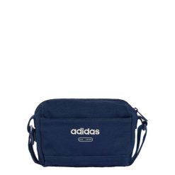 TORBA CANVAS CROSS BODY. Białe torby na ramię Adidas, bez wzorów, z bawełny, na ramię, małe, bez dodatków. Za 109.00 zł.