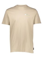Quiksilver Koszulka "Step Up" w kolorze beżowym rozmiar: L. Brązowe bezrękawniki Quiksilver, l, bez wzorów, z bawełny, bez kołnierzyka, bez ramiączek. Za 115.24 zł.