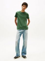 TOMMY JEANS Koszulka w kolorze zielonym rozmiar: XXL. Zielone bezrękawniki Tommy Jeans, xxl, bez wzorów, z bawełny, bez kołnierzyka, bez ramiączek. Za 78.84 zł.