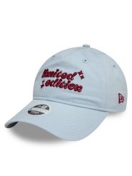 New Era Czapka z daszkiem Phrase 9Twenty 60595345 Błękitny. Niebieskie czapki z daszkiem New Era, bez wzorów, z bawełny. Za 89.99 zł.