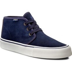 Półbuty POLO RALPH LAUREN - Maykn A85 Y0475 RUJFH W49Q5 Newport Navy/Po. Czarne eleganckie półbuty marki Polo Ralph Lauren, z materiału. W wyprzedaży za 319.00 zł.