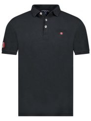 Canadian Peak Koszulka polo "Karseak" w kolorze czarnym rozmiar: M. Czarne koszulki polo Canadian Peak, m, bez wzorów, z bawełny, bez kołnierzyka, bez ramiączek. Za 114.98 zł.
