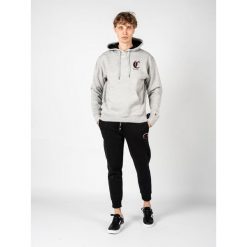 Bluza trekking męska Hoodie. Szare bluzy Champion, l, bez wzorów, z bawełny, bez kaptura. Za 219.00 zł.