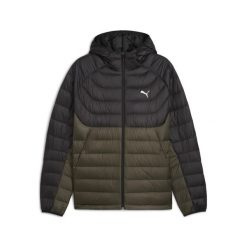 Męska kurtka puchowa z kapturem PUMA PACKLITE. Zielone kurtki Puma, m, bez wzorów, z puchu, z kapturem. Za 599.00 zł.