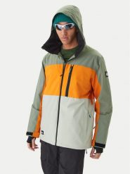 Quiksilver Kurtka snowboardowa Sycamore EQYTJ03457 Zielony Modern Fit. Zielone kurtki narciarskie i snowboardowe Quiksilver, l, bez wzorów, z syntetyku, narciarskie. Za 1,149.00 zł.