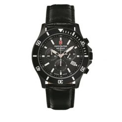 Zegarek Swiss Alpine Military. Czarne zegarki Swiss Alpine Military. Za 879.99 zł.