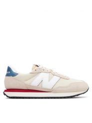 New Balance Sneakersy MS237VJ Beżowy. Brązowe buty sportowe casual New Balance, bez wzorów, z materiału, bez zapięcia. Za 309.99 zł.