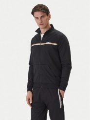 BOSS Bluza Authentic 50554779 Czarny Regular Fit. Czarne bluzy Boss, m, bez wzorów, z bawełny, bez kaptura. Za 429.99 zł.