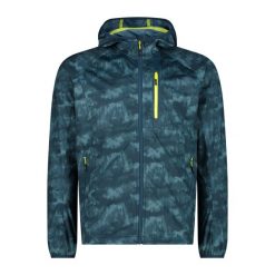 Kurtka z kapturem CMP. Niebieskie kurtki softshell CMP, bez wzorów, z softshellu, z kapturem. Za 447.00 zł.