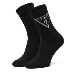 Skarpety długie Guess. Czarne skarpety Guess, z aplikacjami. Za 54.99 zł.