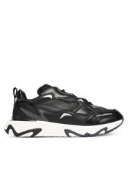 KARL LAGERFELD Sneakersy KL52423 Czarny. Czarne buty sportowe casual KARL LAGERFELD, bez wzorów, ze skóry, bez zapięcia. Za 839.99 zł.