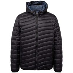 Kurtka puchowa męska CMP Fix Hood. Czarne kurtki CMP, na zimę, m, bez wzorów, z puchu, bez kaptura. Za 239.99 zł.