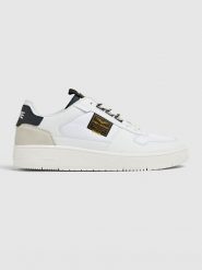 PME Legend Skórzane sneakersy w kolorze białym rozmiar: 42. Białe buty sportowe casual PME Legend, bez wzorów, bez zapięcia. Za 263.53 zł.