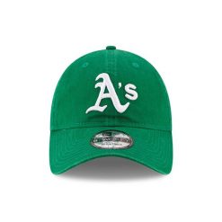 Czapka z daszkiem New Era MLB Oakland Athletics. Zielone czapki z daszkiem New Era, bez wzorów. Za 177.00 zł.
