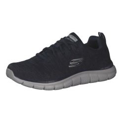 Buty do chodzenia męskie Skechers Track. Niebieskie buty do biegania Skechers, bez wzorów, z tkaniny, bez zapięcia, do biegania, skechers sport. Za 249.99 zł.