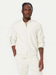 Guess Bluza Z6YQ24 K5014 Kremowy Regular Fit. Białe bluzy Guess, m, z aplikacjami, z syntetyku, bez kaptura. Za 426.99 zł.