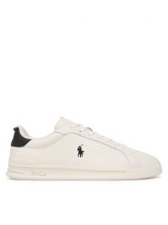 Polo Ralph Lauren Sneakersy Heritage Court II 809P01614001 Biały. Białe buty sportowe casual Polo Ralph Lauren, bez wzorów, ze skóry, bez zapięcia. Za 579.99 zł.