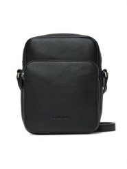 Calvin Klein Saszetka Micro Pebble Crossbody S LV04D3076G Czarny. Czarne torby na ramię CALVIN KLEIN, bez wzorów, ze skóry, bez dodatków. Za 259.99 zł.