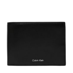 Portfel Calvin Klein. Czarne portfele CALVIN KLEIN, bez wzorów. Za 369.99 zł.