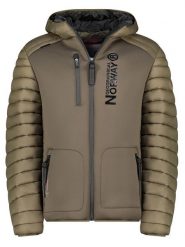 Geographical Norway Kurtka pikowana w kolorze khaki rozmiar: XXL. Brązowe kurtki Geographical Norway, xxl, bez wzorów, bez kaptura. Za 243.27 zł.