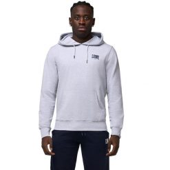 Leone Basic Men's Pull-On Hoodies. Szare bluzy LEONE 1947 APPAREL, s, bez wzorów, z bawełny, bez kaptura. Za 147.31 zł.