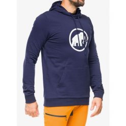 Bluza męska Mammut ML Hoody Classic. Niebieskie bluzy Mammut, m, bez wzorów, bez kaptura. Za 382.99 zł.