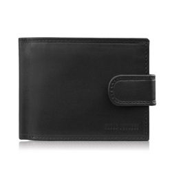 Portfel męski skórzany klasyczna czerń RFID Paolo Peruzzi AL-16-BL. Brązowe portfele Paolo Peruzzi, bez wzorów, ze skóry. Za 59.00 zł.