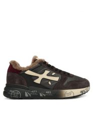 Premiata Sneakersy Mick Var 7719M Brązowy. Brązowe buty sportowe casual Premiata, bez wzorów, ze skóry, bez zapięcia. Za 1,529.00 zł.