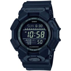 Zegarek męski Casio GD-010-1A1ER, Quartz, 52mm, 20ATM. Czarne zegarki Casio. Za 496.35 zł.