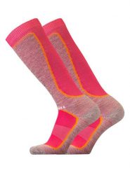 UphillSport Skarpety narciarskie w kolorze różowym rozmiar: 47-50. Różowe skarpety UphillSport, bez wzorów, z materiału. Za 28.71 zł.