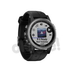 Garmin Fenix 5S Plus (srebrny z czarnym paskiem)- szybka wysyłka! - Raty 10 x 242,9 zł - Raty 0%. Czarne zegarki sportowe GARMIN. Za 2,429.00 zł.