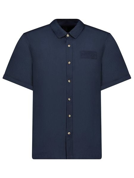 Geographical Norway Koszula "Zaik" - Regular fit - w kolorze granatowym rozmiar: S. Niebieskie koszule Geographical Norway, s, bez wzorów, z wiskozy, bez kołnierzyka, bez ramiączek. Za 61.31 zł.