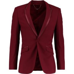 Topman HERIK SKINNY FIT Marynarka garniturowa bordeaux. Garnitury marki Topman. Za 629.00 zł.