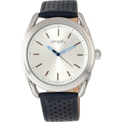 Zegarek kwarcowy "the 5900" w kolorze granatowo-srebrnym. Zegarki marki Simplify. W wyprzedaży za 175.95 zł.