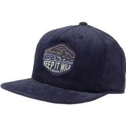 Czapka z daszkiem Trucker. Niebieskie czapki z daszkiem Buff, bez wzorów, z materiału. Za 156.99 zł.