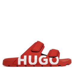 Klapki HUGO. Czerwone klapki Hugo. Za 309.99 zł.