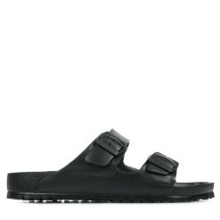 Klapki męskie Birkenstock Arizona Eva. Czarne klapki Birkenstock, z materiału. Za 288.00 zł.