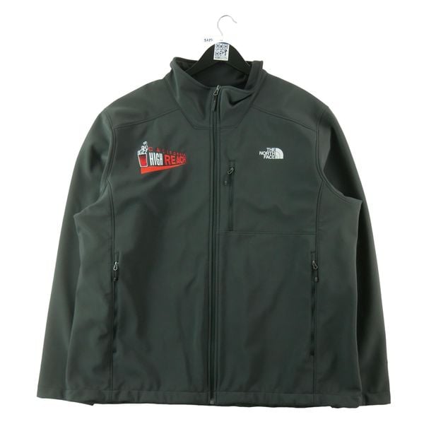 Second life - The North Face kurtka polar męska - Jak nowy. Czarne kurtki The North Face, l, bez wzorów, z materiału, bez kaptura. Za 127.76 zł.