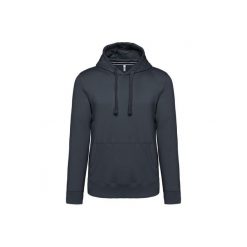 Bluza z kapturem Kariban. Szare bluzy KARIBAN, m, bez wzorów, z kapturem. Za 149.00 zł.