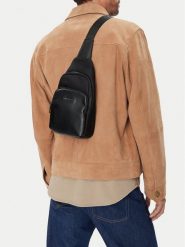 GINO ROSSI Saszetka C-GIN-E-029-05 Czarny. Czarne saszetki i nerki Gino Rossi, bez wzorów, z materiału, bez dodatków. Za 119.99 zł.