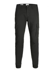 Jack & Jones Bojówki "Paul" w kolorze czarnym rozmiar: W29/L32. Czarne joggery i bojówki Jack & Jones, l, bez wzorów, z bawełny. Za 79.59 zł.