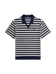 Polo Ralph Lauren Polo 710A13006004 Granatowy Regular Fit. Niebieskie koszulki polo Polo Ralph Lauren, l, bez wzorów, z bawełny, bez kołnierzyka, bez ramiączek. Za 699.99 zł.