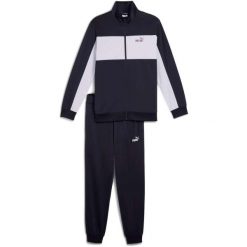 Dres Puma Poly Colorblock Suit, Mężczyźni. Niebieskie komplety dresowe Puma, m, bez wzorów, z dresówki, bez ramiączek. Za 390.00 zł.