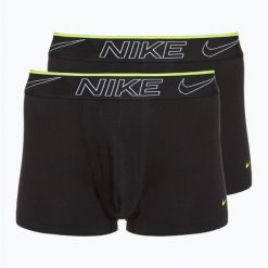 Bokserki męskie Nike Elite Cotton Stretch Trunk 2 pary. Bokserki Nike, m, bez wzorów. Za 159.99 zł.
