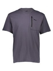 Puma Koszulka "Open Road" w kolorze szarym rozmiar: XL. Szare bezrękawniki Puma, xl, bez wzorów, z bawełny, bez kołnierzyka, bez ramiączek. Za 88.43 zł.