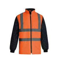 Męska Pikowana Kurtka Z Odpinanymi Rękawami. Brązowe kurtki YOKO, m, bez wzorów, bez kaptura. Za 202.99 zł.